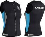 CRESSI Guardian Lady Neoprene Vest Aquamarine 2mm Small, Swimming Sup Surfing