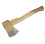 1.5LB HAND AXE WITH ASH WOODEN HANDLE FIRE WOOD LOG CHOPPER HATCHET CAMPING