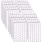 2040 PCS Clear Self-Adhesive Photo Corners - Transparent Mounting Decor Stickers