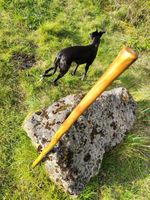 Oak Pommel Walking Stick Wood Cane 120cms Beautiful Hiking Staff Shillelagh 