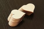 Wedding Table Decoration | Wooden Hearts