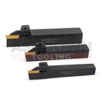 Lathe Parting Grooving Tool 1.5-5mm Wide Carbide Insert Toolholder 10-20mm Shank