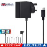 Nintendo Switch Fast Charging Charger Power Supply Adapter AC Type C cable UK