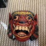 Handcarved Balinese Raksassa Large Mask