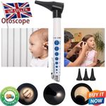 Ear Otoscope with 4pcs Heads Ear Picker Cleaner Tool Ear Light Pen Ear Magnifier