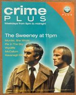 CRIME PLUS - 2004 Full page UK magazine ad THE SWEENEY JOHN THAW DENNIS WATERMAN