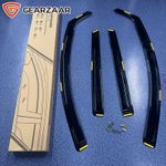 4pcs Wind Deflectors Tinted For Nissan QASHQAI MK2 2014-2021 5 Door SUV W/ Clips