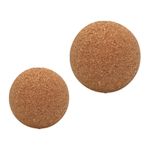 Cork Myofascial Massage Ball Soft Hand Foot Neck Manual Therapy Ball for Yoga