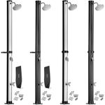 Solar Shower Portable Compact Solar Heated 20 l Capacity Outdoor Sun Powered