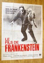 SON OF FRANKENSTEIN horror sci-fi original LARGE french movie poster R60s