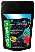 Cloverleaf Absolute Parasite + Plus Aquarium Treatment 50g Freshwater Fish Tank.