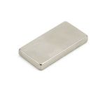 N52 Neodymium Rectangular Magnet - 40mm x 20mm x 5mm thick - 15.1kg Pull