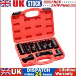 10Pcs Oxygen Sensor Socket Set Sensor Oil Pressure Sending Unit Removal Tool Ilz