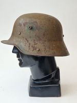 German Helmet Stahlhelm 1916 High Visor type Large Size All original