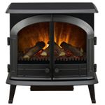 Dimplex Emberley 3-Sided Electric Stove Fireplace Black 2kW WiFi Remote Open Box