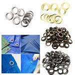 14mm - 20mm Eyelets With Washers Round Iron DIY Tarpaulin Vinyl Banner Grommet