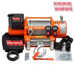 WINCHMAX 17000LB RATING 12V STEEL ROPE WINCH WITH REMOTES -  [ SKU 1028 ]