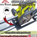 ADAPTER RYOBI R18CSP-0 18V One+ shoe base skid plate & RYOBI guide rail track