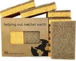 Eco friendly Kitchen Sponge  6-100 Pack Biodegradable Compostable