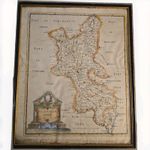 Robert Morden Buckinghamshire Map 1695 to 1722 Original Hand Coloured Antique