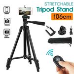 Pro Tripod Stand Mount For Digital Camera Camcorder Phone Holder iPhone DSLR SLR
