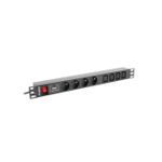 RACK PDU 1U 16A 4x230V PL PDU-04E04I-0200-BK Power Strip