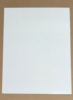 3mm Gloss White Solid PVC Sheet - Various Sizes Available