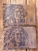 Spur Steak Ranches Vintage Placemats Native American Chief Artwork South Africa