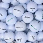Srixon Soft Feel Golf Balls Choose Grade White Cheap Lake Balls 12-100 Ball Pack