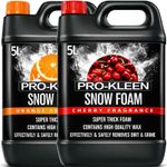 ProKleen Snow Foam Shampoo 10L Car Care Eco Wax Wash Detailing pH Neutral 2 x 5L