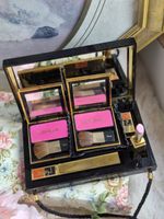 Vintage YSL Yves Saint Laurent Ecrin Beauté Makeup Clutch Minaudière UNUSED
