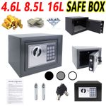 NEW LARGE ELECTRONIC HIGH SECURITY DIGITAL VAULT LOCK STEEL STRONG BOX HOME SAFE