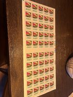 50 x 2nd Second Class 2025 XMAS Stamps Unfranked Barcoded Genuine new RRP £42