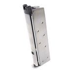 WE Airsoft Magazine M1911 15rd Chrome Green Gas 6mm bb's