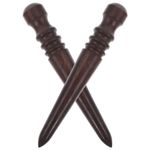 2 Pcs Handicraft Edge Burnisher Polishing Burnishing Machine Kit Grinding