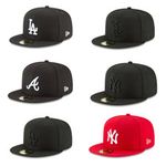 NEW ERA NY LA ATL CHI 59fifty Fitted Hat NY Baseball Era Men's Cap MLB a28
