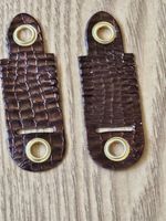 BRONZE LEATHER ALYMERI ANKLETS FOR FALCONRY