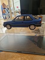 Norev 1/18 Scale Peugeot 309 Gti In Miami Blue /great Condition No Box