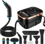 2500W Handheld Steam Cleaner for Home,Portable Steamer Cleaning Rose Gold