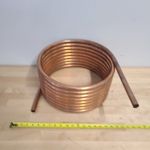 Large Copper Coil 3/4" I.D. x 7/8" O.D.x .065 Wall pipe Tubing Custom made