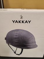 Yakkay Bicycle Smart Milano Blue Denim Helmet Cover Small 