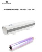 Wrapmaster Compact Dispenser With Cling Film