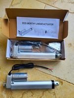 2 X ECO-WORTHY 12VDC LINEAR ACTUATOR 1000N / PUSH