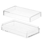 3.94" x 2.36" x 1.18" Acrylic Box with Lid Clear Acrylic Display Boxes