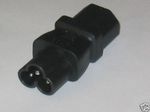 Cloverleaf C6 to IEC Adapter for PAT Testing MainsLeads