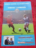 Everton v Liverpool 1986 Charity Shield Wembley Programme Dalglish Rush Vintage