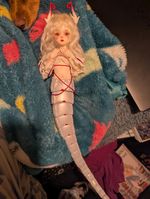 Dream Valley BJD: Oasis (FULL SET) (BODY BLUSH, FACEUP) (OUTFIT) (LILAC SCALES)