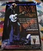 David Bowie UK Reality Tour- Original 2003 Large Subway Poster 60 x 40 inch