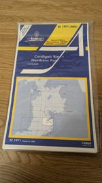 Admiralty 1971 chart Cardigan Bay-Northern Part VGC