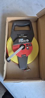 Fisco Hultafors Ranger 50m / 165’ Surveyors Fibreglass Measuring Tape RN50/9